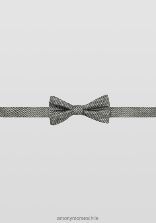 4R2JF375 accesorios hombres Antony Morato multicolor pajarita de seda con micropuntos